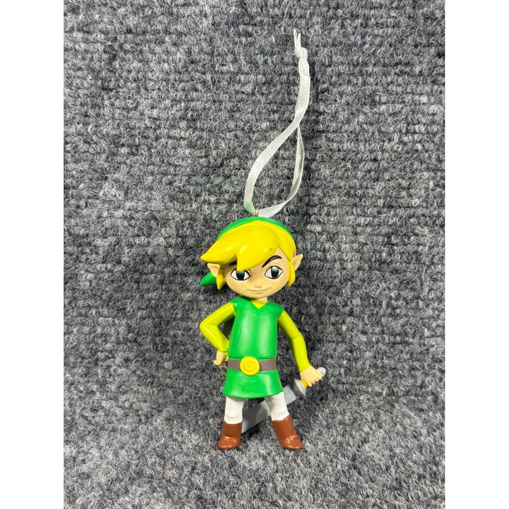 2018 Nintendo Legend of Zelda Link Christmas Ornament Green Tunic Sword Shield